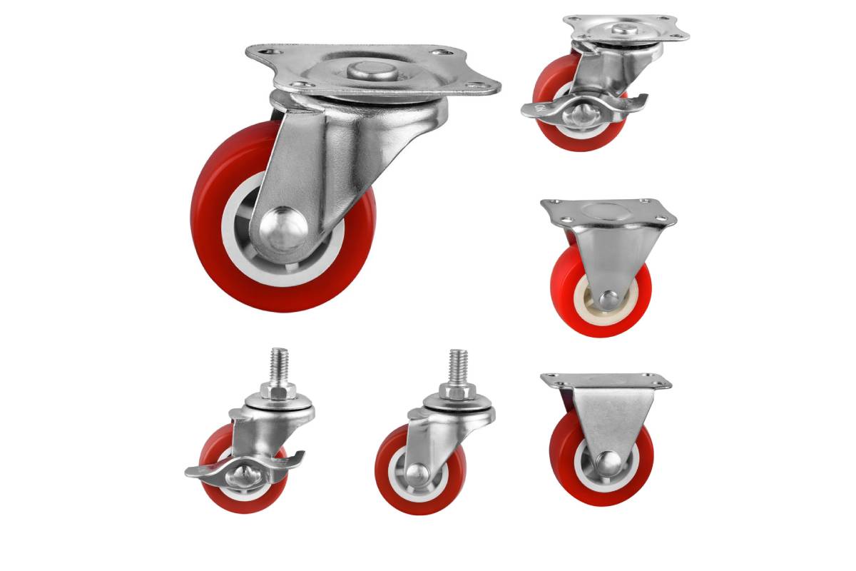 Ovatko kevyet PVC-pyörät pienet mutta mahtavat päivittää laitteesi?