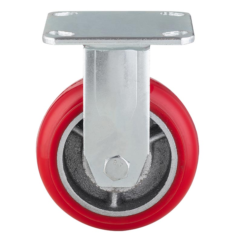Heavy Duty Casters PU on Cast Iron Core