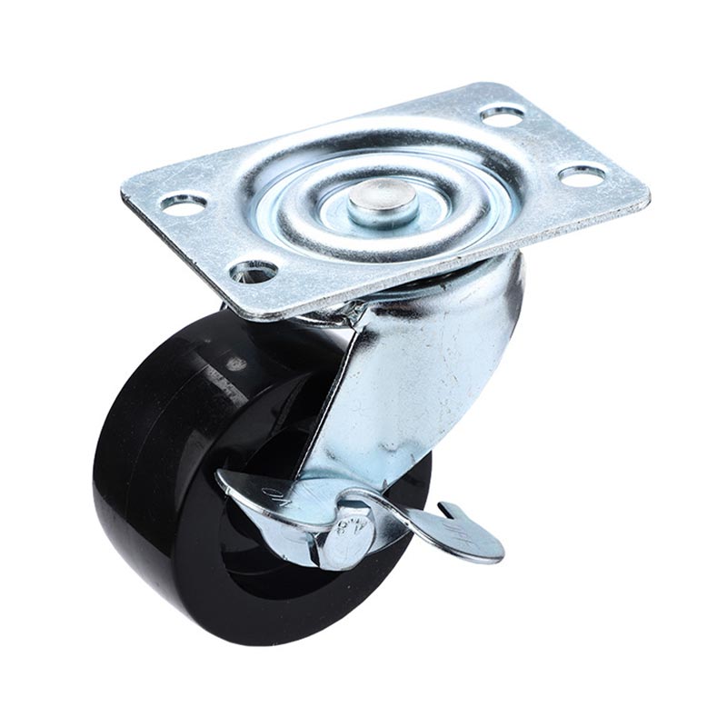 Rubber General Duty Casters Brake
