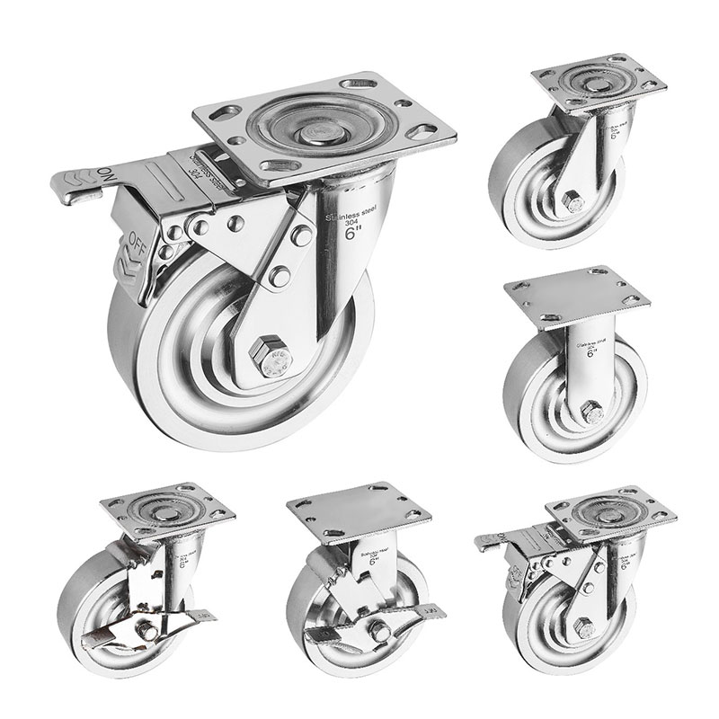 SUS304 Heavy Duty Caster Ruostumaton pyörä